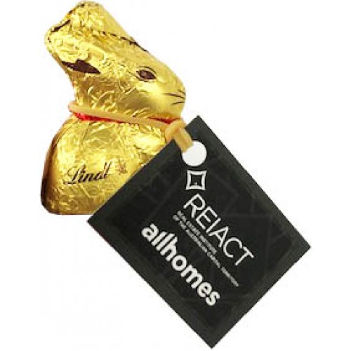 10g Gold Lindt Bunny with Tag
